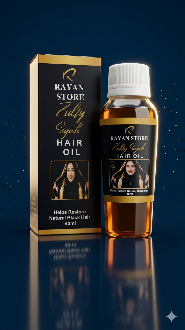 “Turn White Hair Into Natural Black Shine – Herbal Hair Oil for Strong & Healthy Hair”