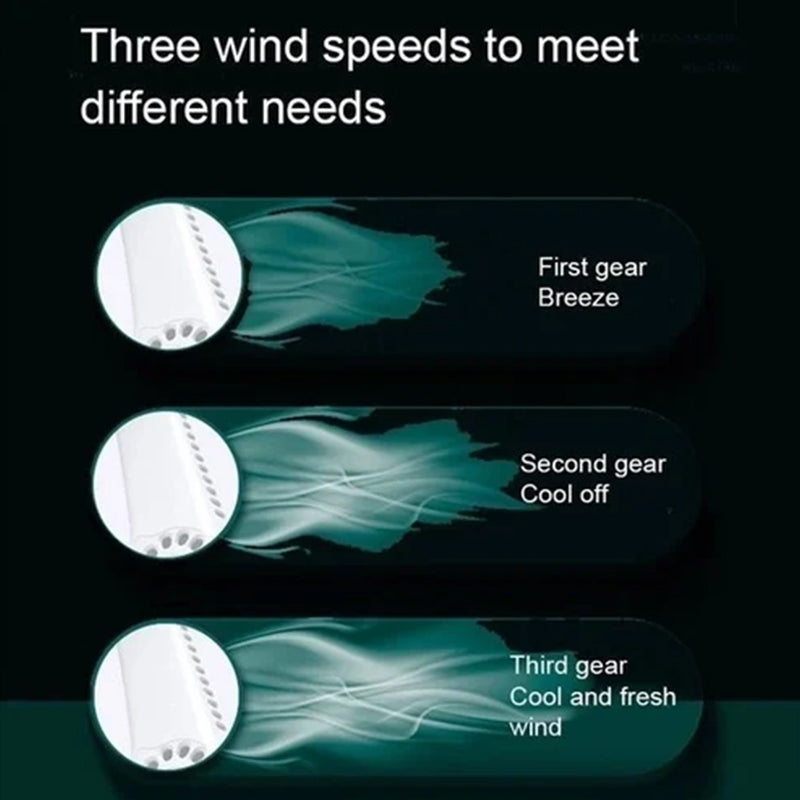 Portable Neck Fan Electric Wireless Fan