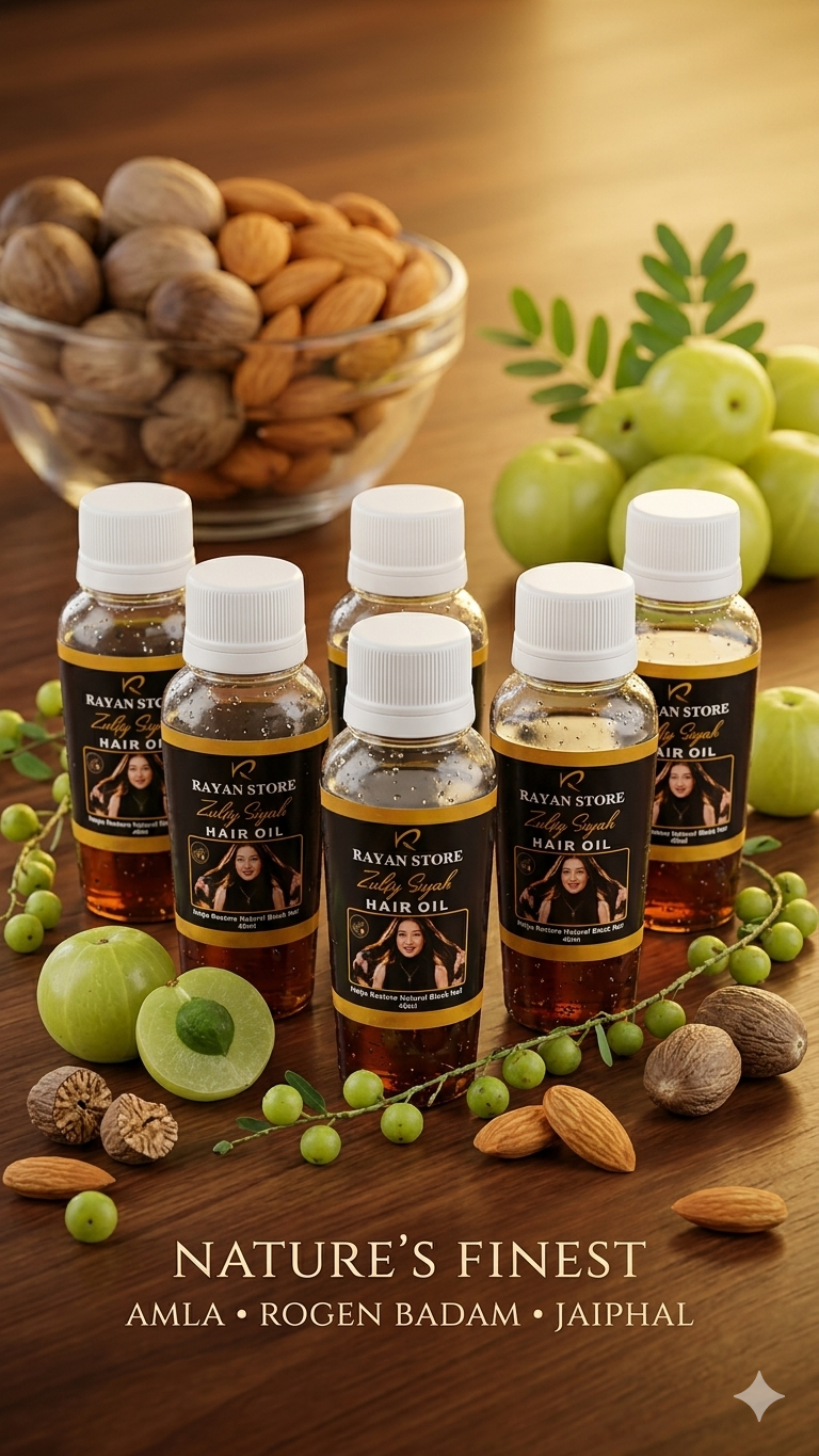 “Turn White Hair Into Natural Black Shine – Herbal Hair Oil for Strong & Healthy Hair”